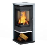 Krbová kamna ABX Admirál E-II mastek lomené sklo